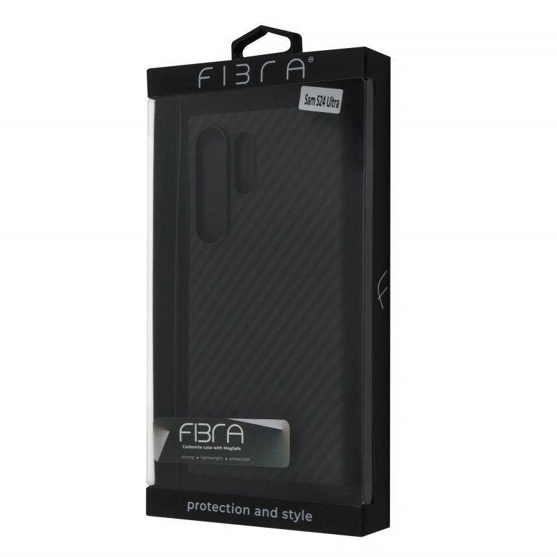 FIBRA Carbonite case with MagSafe Samsung S25 (Black)