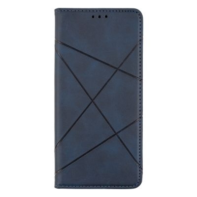 Чехол-книжка Business Leather для Samsung Galaxy M51 (Синий)