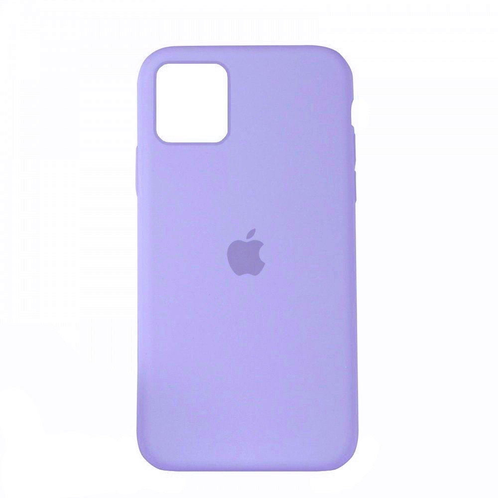 Чехол Silicone Case Full Size (AA) для iPhone 11 Pro Max (39.Elegant purple)