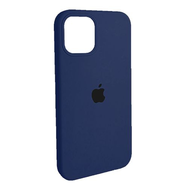 Чехол Silicone Case Full Size (AA) для iPhone 11 Pro Max (08.Dark blue)