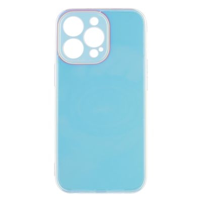 Чехол Frame Clear Color для iPhone 13 Pro Copy (Light Green )