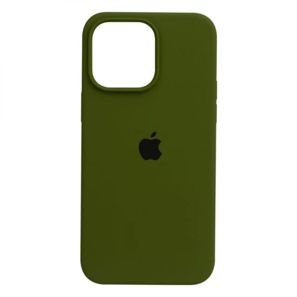 Чехол Silicone Case Full Size (AA) для iPhone 13 Pro (45.Army green)