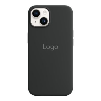 Чехол Silicone Case with MagSafe для iPhone 14 (Midnight)