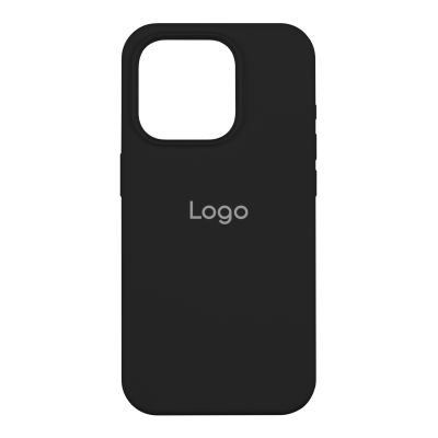 Чехол Silicone Case Full Size (AA) для iPhone 16 Pro Max (18.Black)