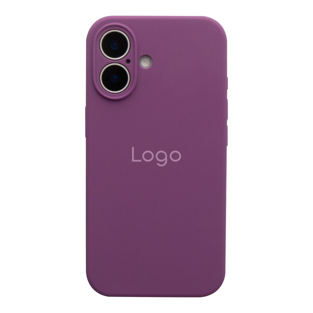 Чехол Silicone Case Full Size (AA) для iPhone 17 (43.Grape)