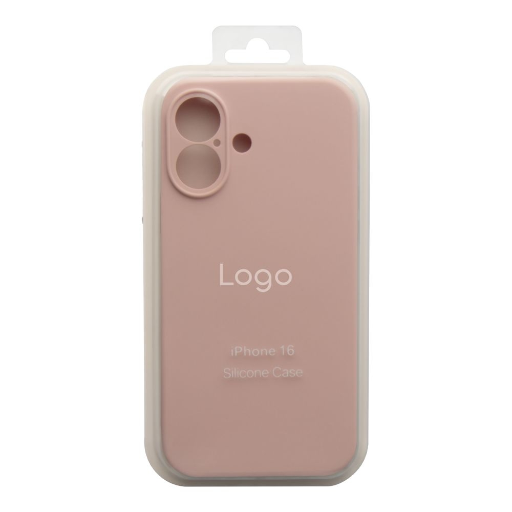 Чехол Silicone Case Full Size (AA) для iPhone 17 (19.Pink Sand)