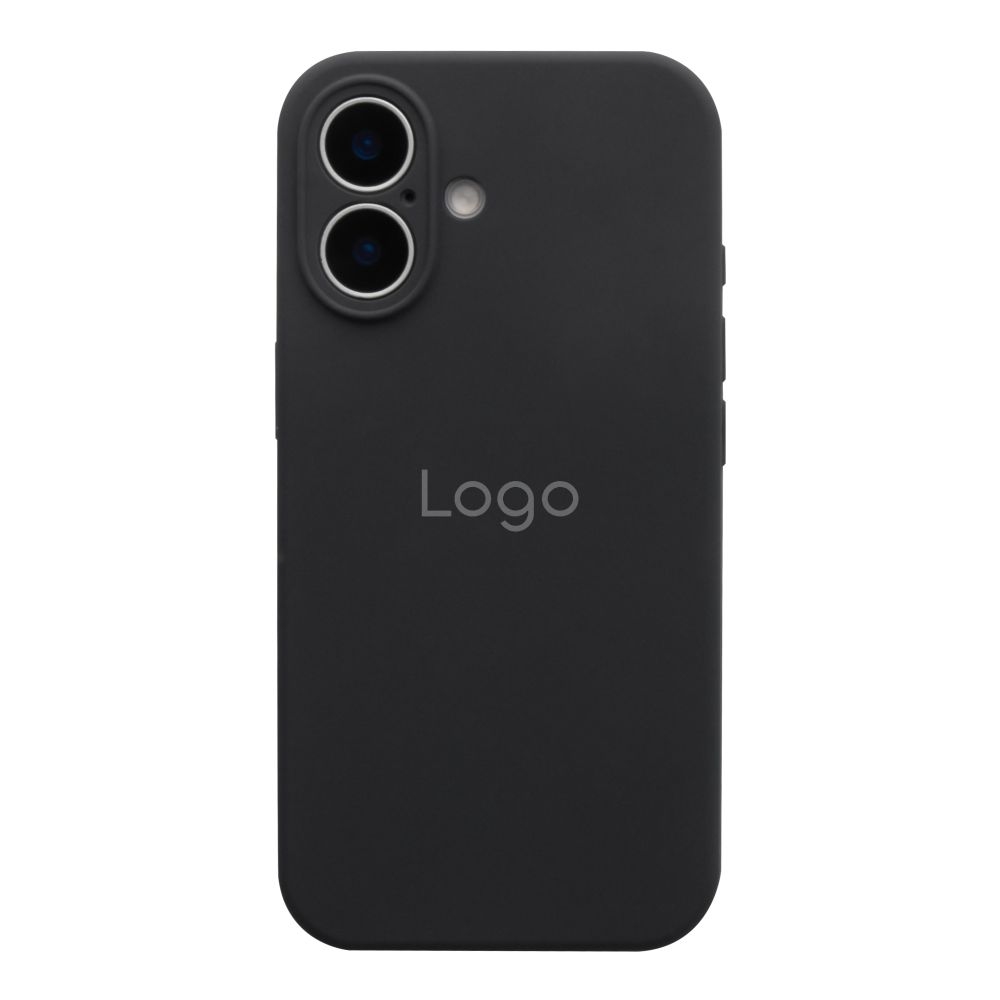 Чехол Silicone Case Full Size (AA) для iPhone 17 (15.Dark Grey)