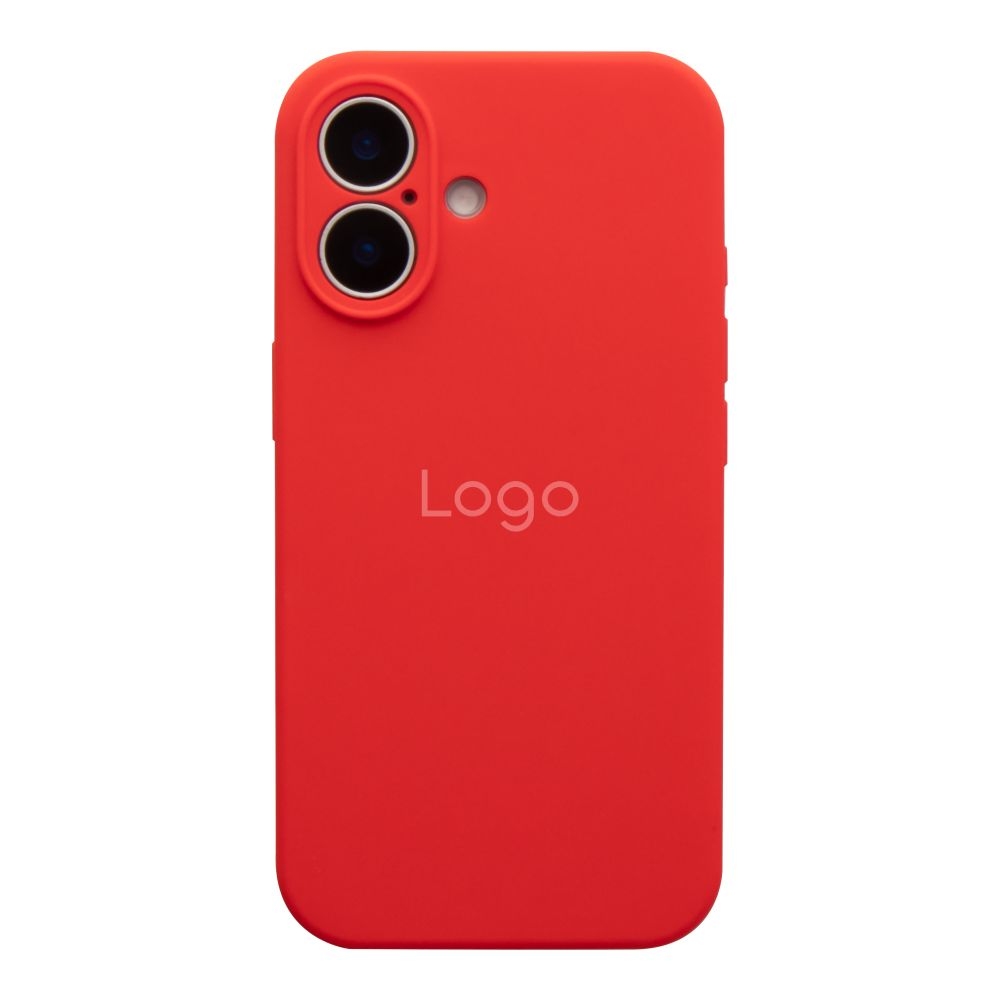 Чехол Silicone Case Full Size (AA) для iPhone 17 (14.Red)