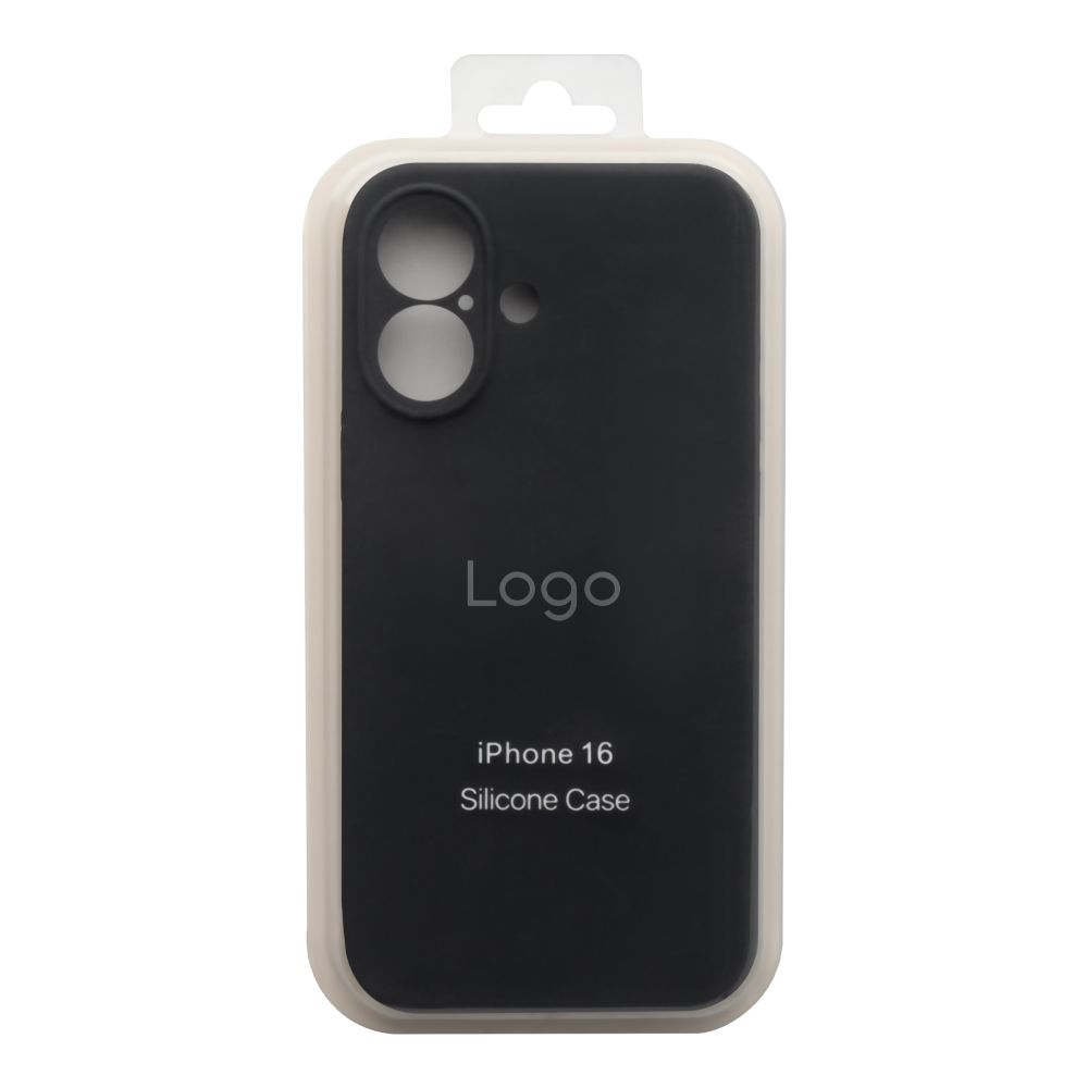 Чехол Silicone Case Full Size (AA) для iPhone 17 (18.Black)