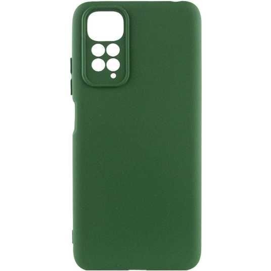 Накладка Full Silicone Case XIAOMI Redmi Note 11 /Note 11S (22 / Dark Green)