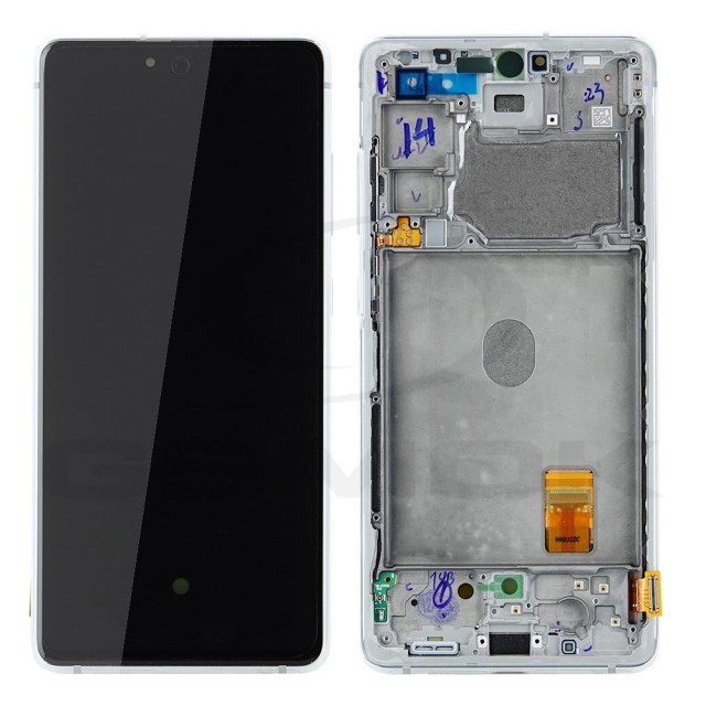 LCD SAMSUNG S20 FE / G781 CLOUD WHITE + ANTENA WITH FRAME ORIGINAL (SERVICE PACK)