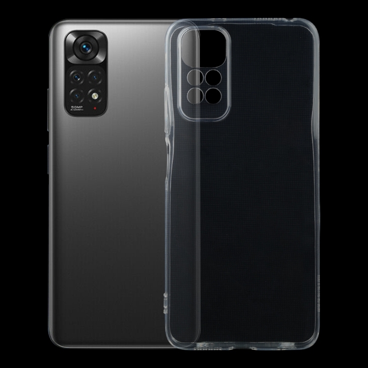 Husa p/u Xiaomi Redmi Note 11 0.75mm Ultra-thin Transparent TPU