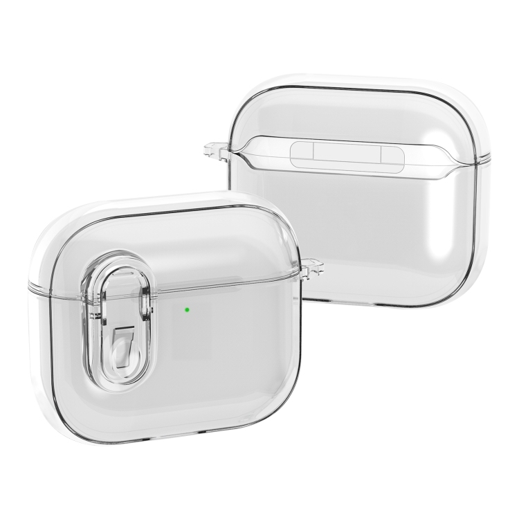 AirPods 4 Ice Crystals Shockproof Earphone Protective Husa (Transparent)