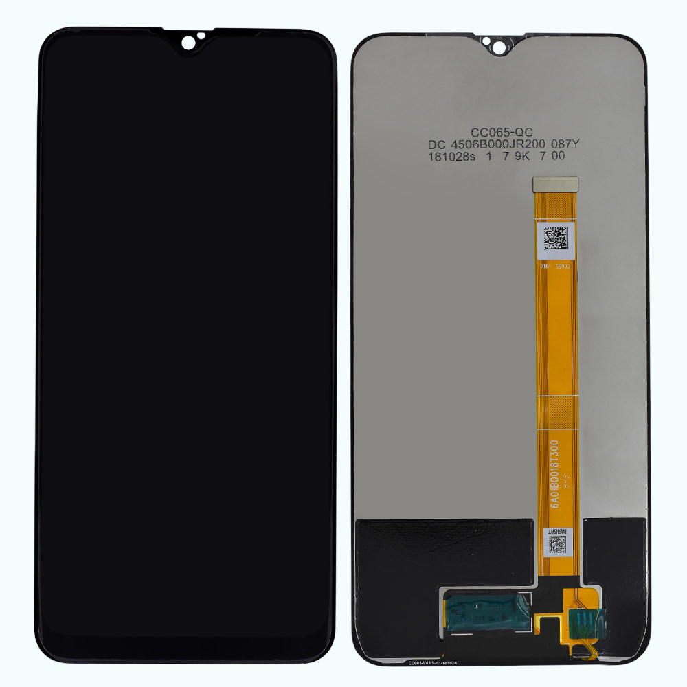 LCD OPPO A12 / AX7 / A7 / A5S (4G) (2019) BLACK BLACK AA