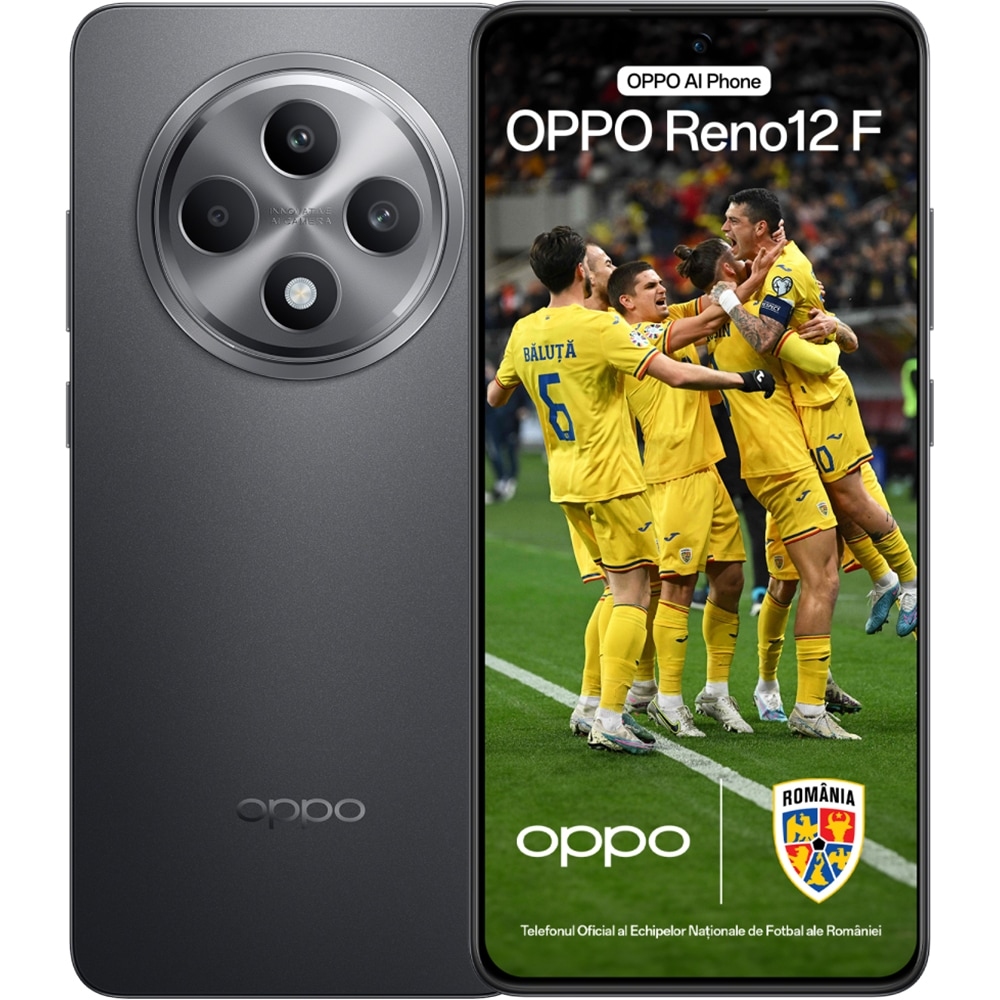 OPPO Reno12 F, 256GB, 8GB RAM, Dual SIM, Matte Grey