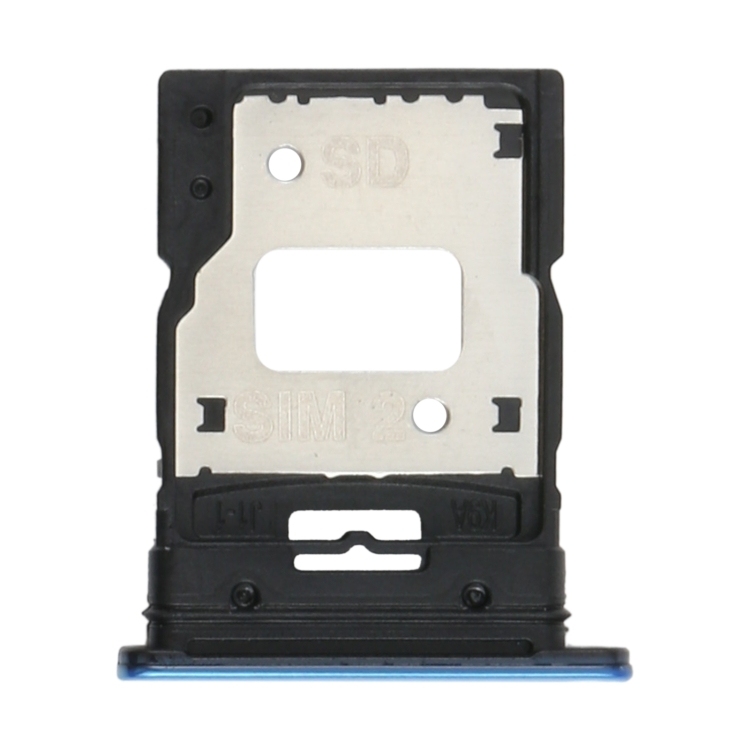 SIM Card Tray + SIM Card Tray / Micro SD Card Tray for Xiaomi Mi 11 Lite/11 Lite 5G NE M2101K9AG (Bl