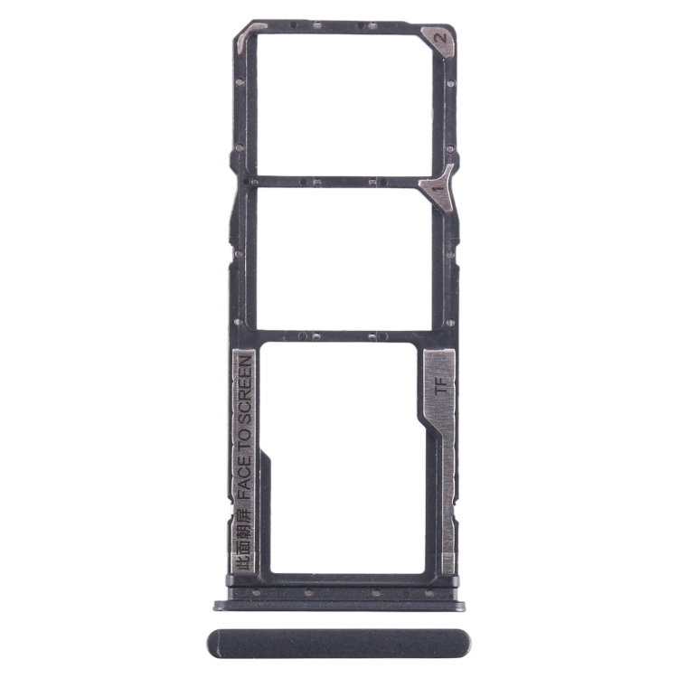 SIM TRAY Xiaomi Redmi 12C  (Black)