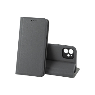Чехол-книжка LEATHER Case XIAOMI Redmi Note 9 Pro /Note 9S /Note 9Max (Серый)