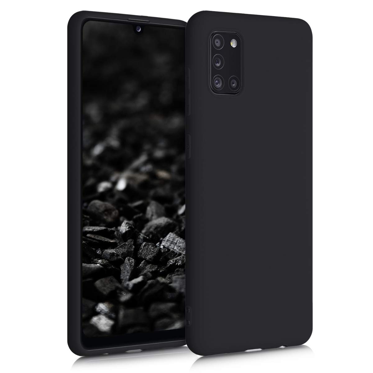 Накладка Full Silicone Case SAMSUNG A51 (03 / Black)