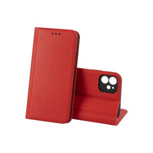 Чехол-книжка LEATHER Case SAMSUNG A06 (Красный)