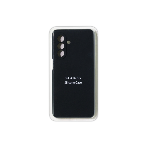 Накладка Full Silicone Case SAMSUNG A26 5G (03 / Black)