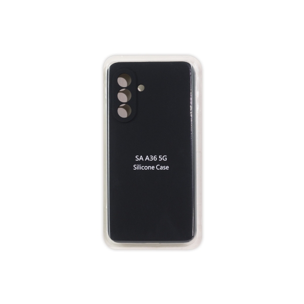 Накладка Full Silicone Case SAMSUNG A36 5G (03 / Black)