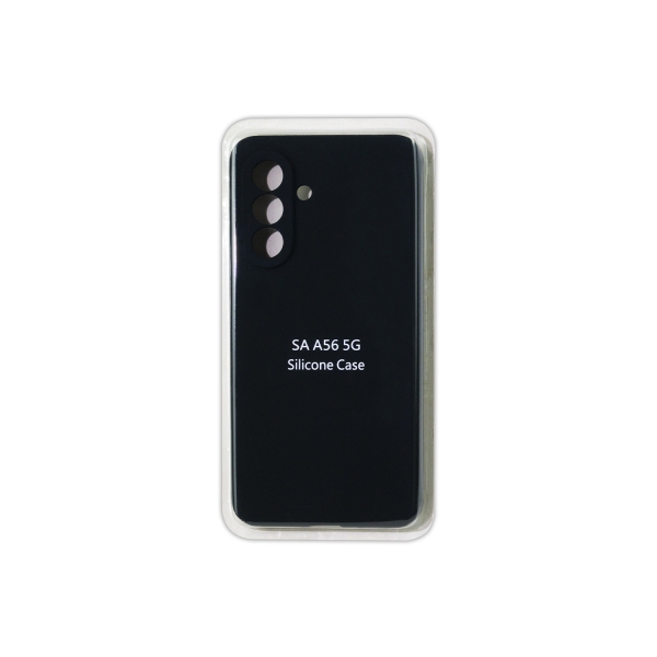 Накладка Full Silicone Case SAMSUNG A56 5G (03 / Black)