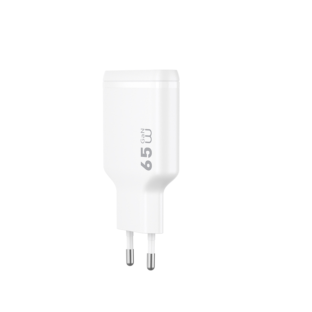 Wiwu 65W Essen Slim Ultra-Compact GaN Charger Wi-G035 White