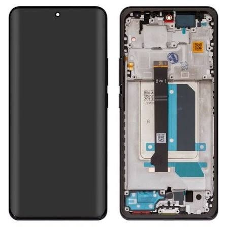 LCD XIAOMI REDMI NOTE 14 PRO 5G BLACK WITH FRAME OLED