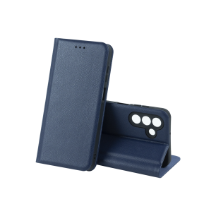 Чехол-книжка LEATHER Case SAMSUNG A26 (Тёмно-синий)