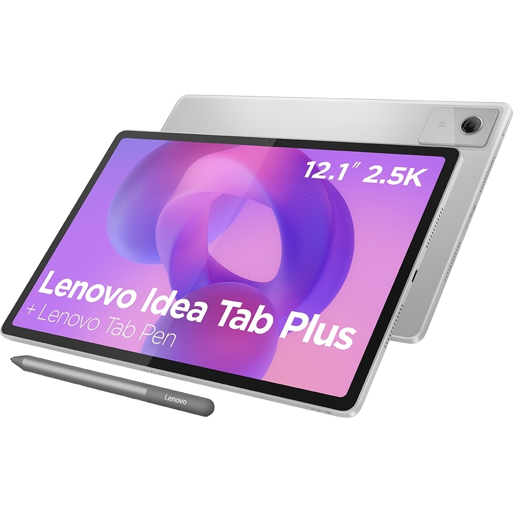 LENOVO Idea Tab Plus, 12.1', 256GB, 12GB RAM, Wi-Fi, Cloud Gray + Lenovo Tab Pen