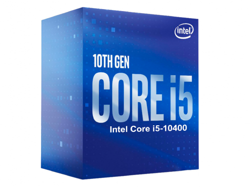 CPU Intel Core i5-10400 2.9-4.3GHz (6C/12T, 12MB, S1200, 14nm,Integrated UHD Graphics 630, 65W) Tray