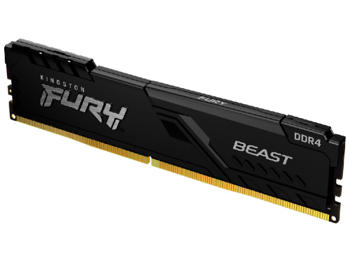 16GB DDR4-3200MHz  Kingston FURY Beast (KF432C16BB1/16), CL16-18-18, 1.35V, Intel XMP 2.0, Black