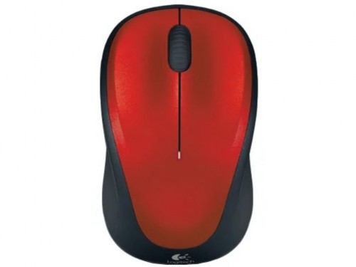 Mouse Logitech M235 , Wireless, Nano-receiver, Red