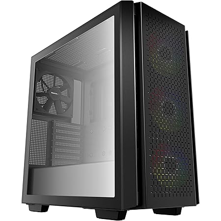 'Case ATX Deepcool CK560, w/o PSU,3x120mm ARGB & 1x140mm fans,TG, GPU Holder,1xTypeC, 2xUSB3.0, Blac
