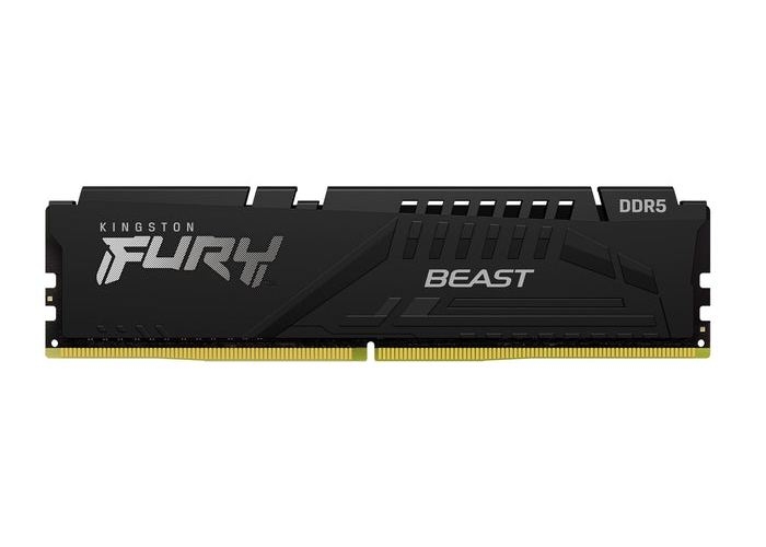 8GB DDR5-5600MHz  Kingston FURY Beast (KF556C40BB-8), CL40-40-40, 1.25V, Intel XMP 3.0, Black