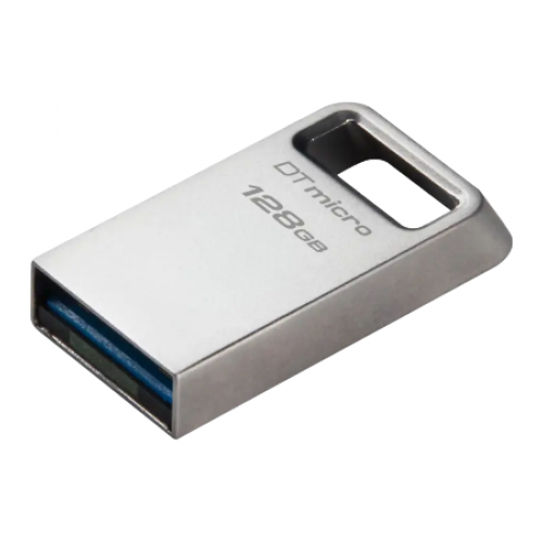 '128GB USB3.2 Flash Drive Kingston DataTravaler Micro ''DTMC3G2'', Ultra-small Metal Case (DTMC3G2/1