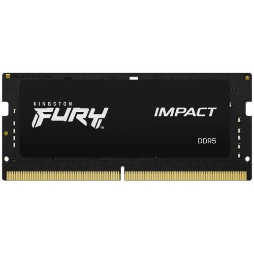 8GB DDR5-4800MHz SODIMM Kingston FURY Impact (KF548S38IB-8), CL38, 1.1V, Intel XMP 3.0, Black