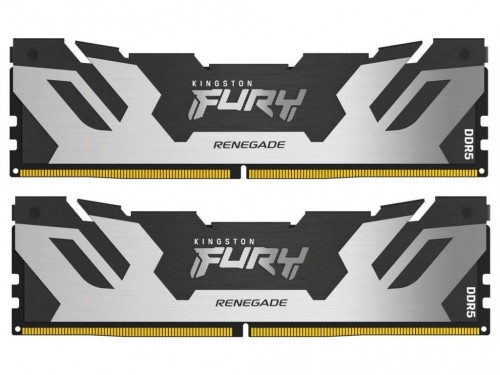 '32GB DDR5-7200MHz  Kingston FURY Renegade (Kit of 2x16GB) (KF572C38RSK2-32), CL38-44, 1.45V, Silver