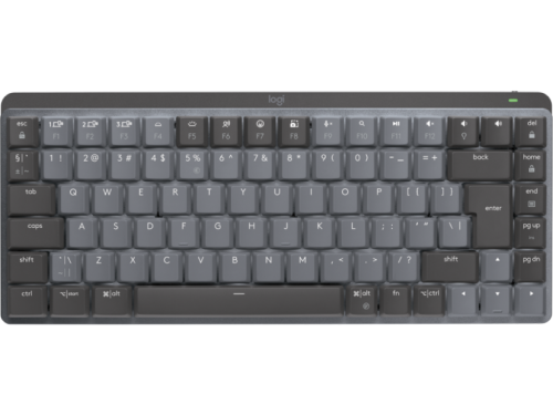 Wireless Keyboard Logitech MX Mechanical Mini, Low-profile switches, Tactile SW, Aluminium