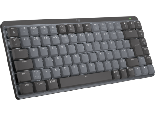 Wireless Keyboard Logitech MX Mechanical Mini, Low-profile switches, Tactile SW, Aluminium