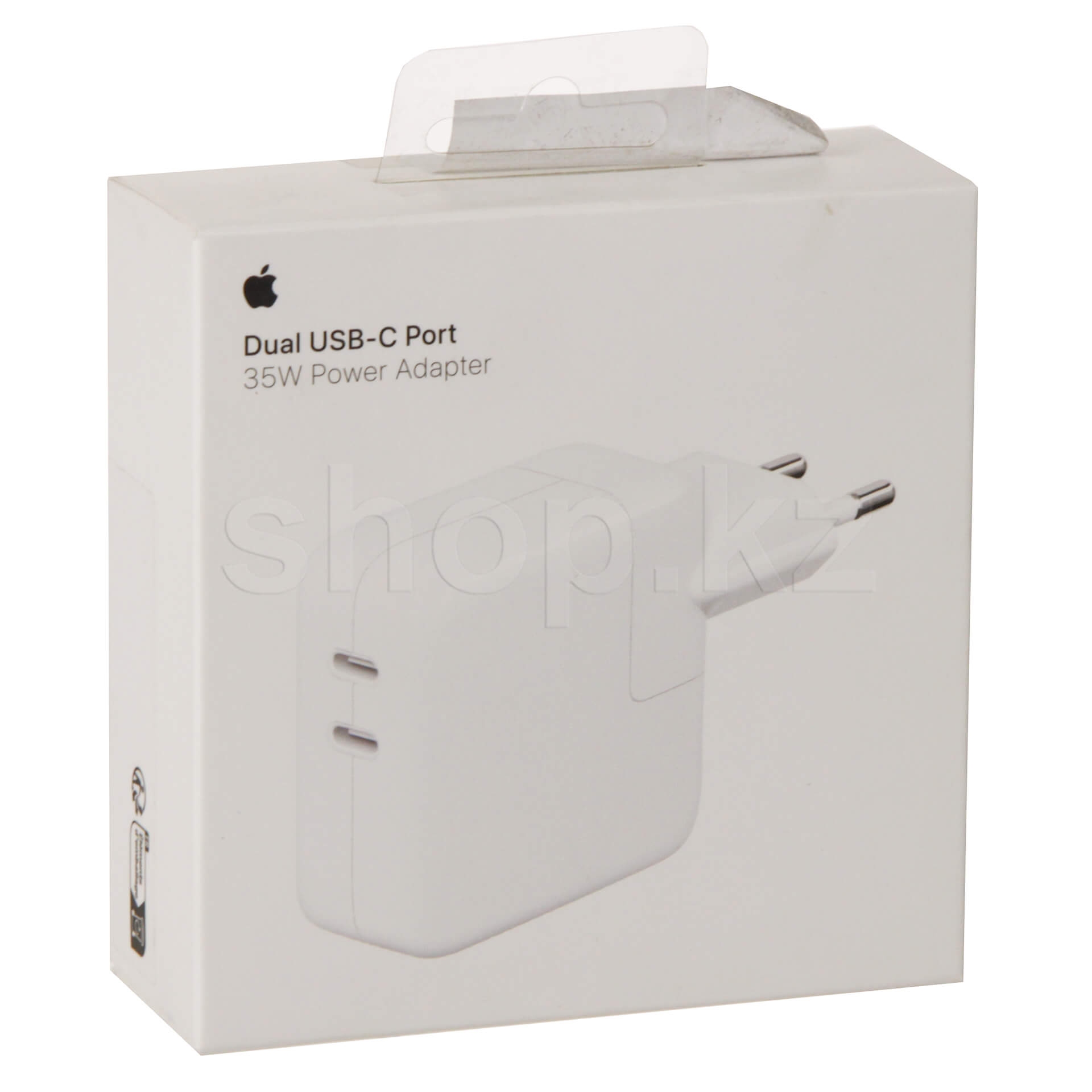 Сетевое Зарядное Устройство Apple Dual Type-C PD 35W 1:1 (Белый)