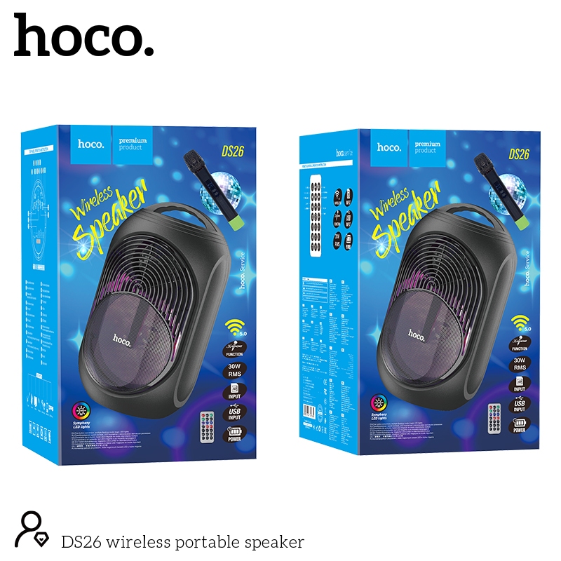 Hoco DS26 Wireless portable speaker black