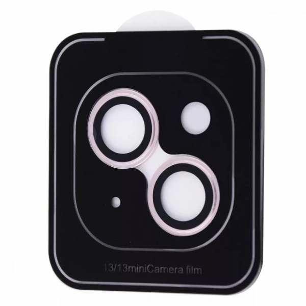 Защитное стекло Camera Metal iPhone 13/13 mini Pink