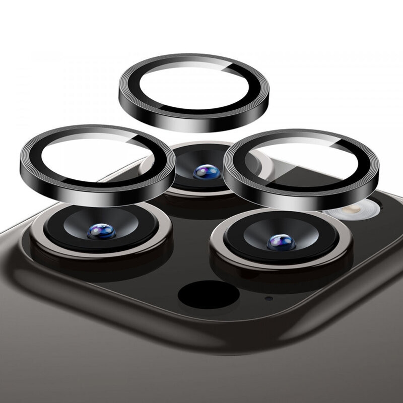 Защитное стекло Camera Metal iPhone 14 Pro/14 Pro Max Graphite