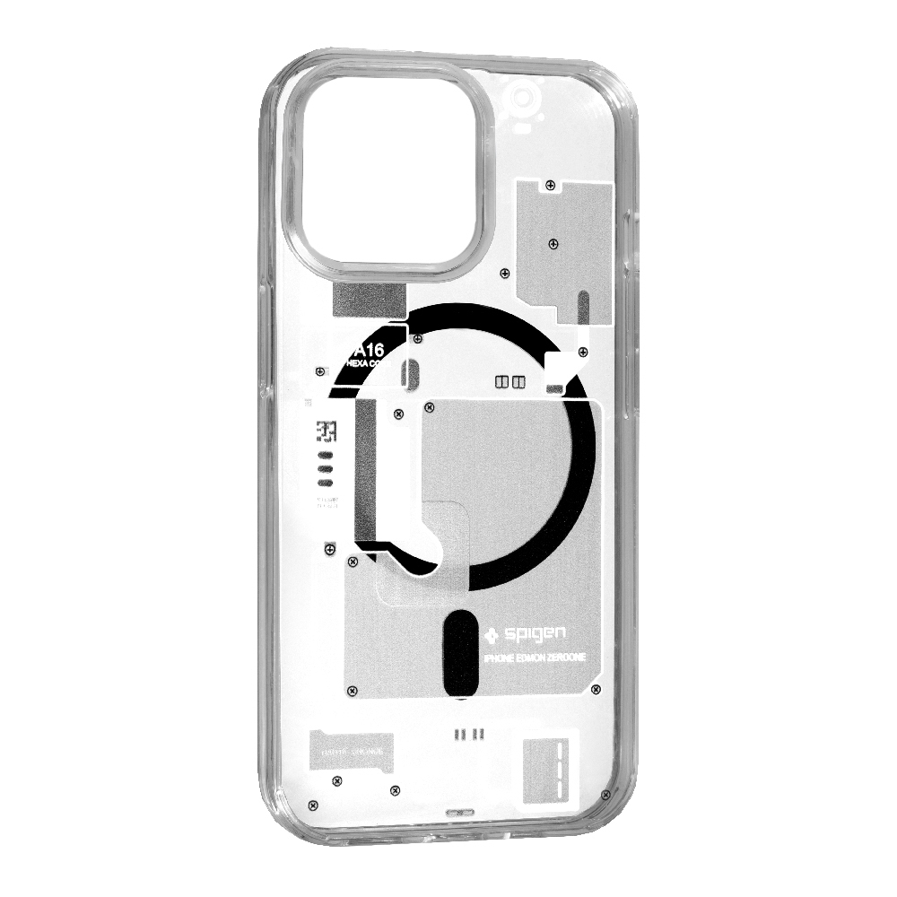 Накладка Spigen MagSafe Diagram Iphone 15   Transparent