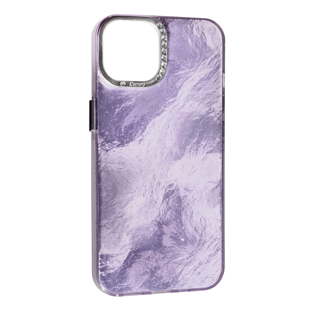 Накладка Marble Style New Iphone 14 , Violet