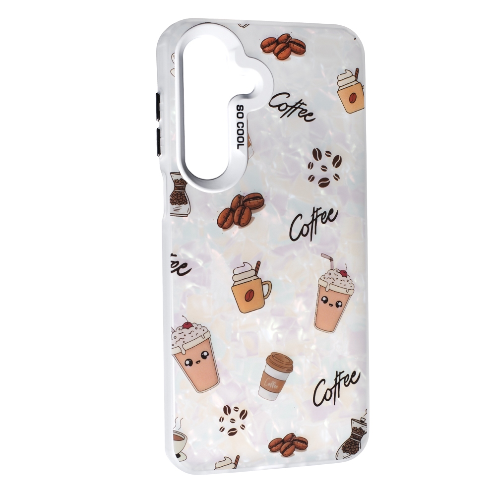 Накладка Soft Milky Samsung A36 , Coffee