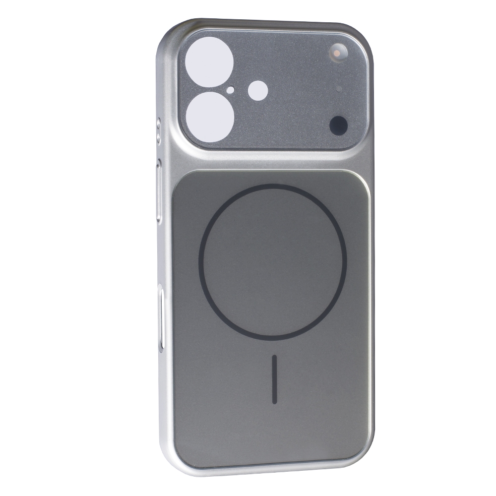 Накладка IPHONE 17 STYLE with MAGSAFE Iphone 17 , Silver