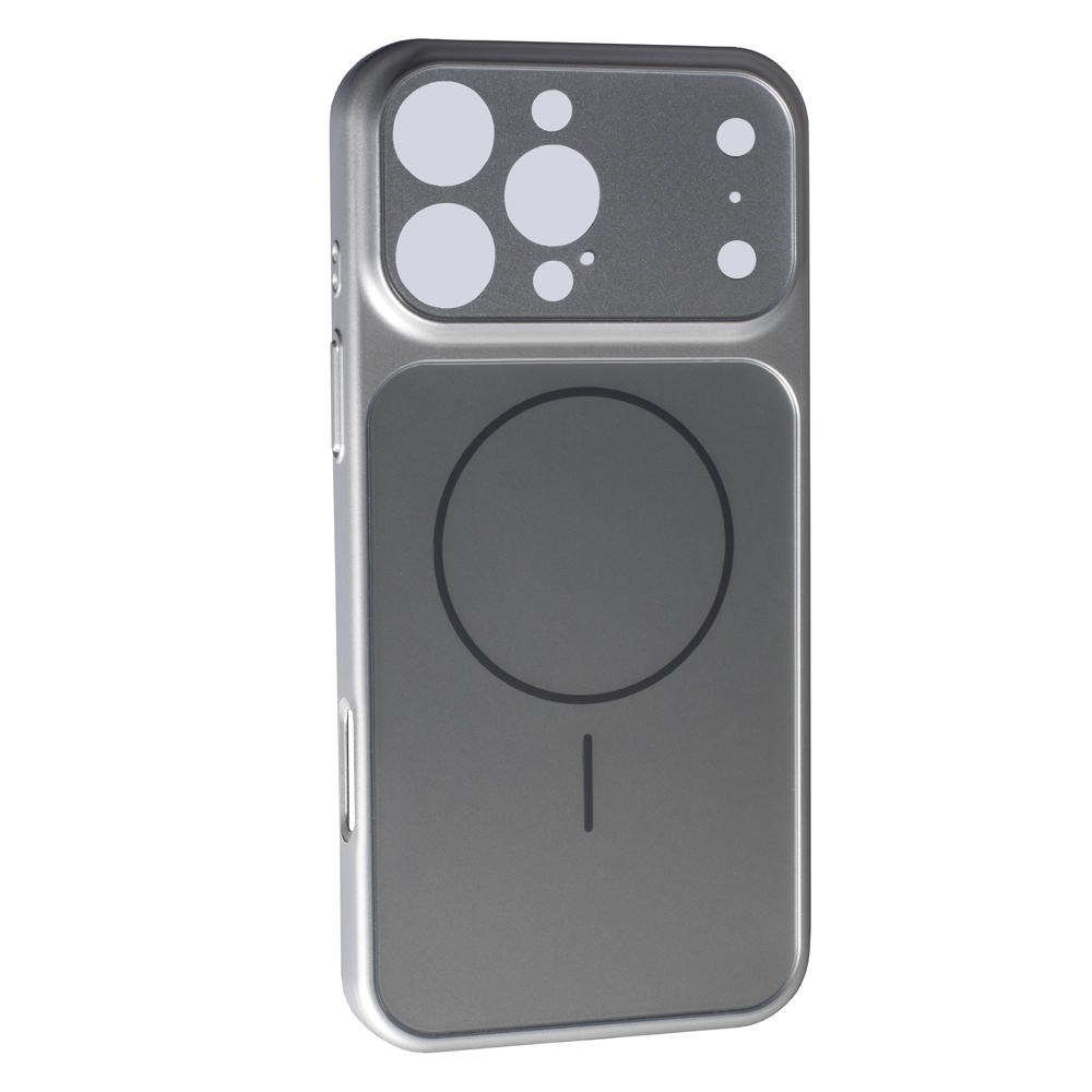 Накладка IPHONE 17 STYLE with MAGSAFE Iphone 17 Pro Max , Silver